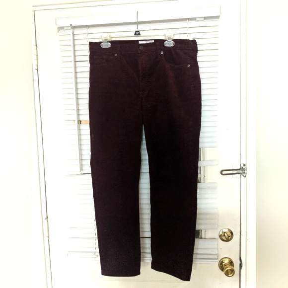 NWOT Gap vintage slim highrise corduroy slacks - Picture 1 of 4